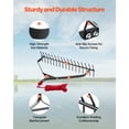 thumbnail image 4 of VEVOR 32x6.3 in Pond Aquatic Weed Rake Double-Sided Lake Weed Removal Rake 30ft Rope, 4 of 9