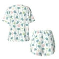thumbnail image 2 of Sigee Sea Turtle for Sleepwear Casual Pjs with Pockets Women's Pajamas Sets Shorts 2 Piece Short Sleeve Lounge Sets XX-Large, 2 of 9