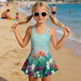 thumbnail image 3 of Tutolipy Tulip Quick Dry Sleeveless Bathing Suit, Swim Dress Soft Bathing Swim Dress for Summer Vacation Size 8-9 Years, 3 of 8