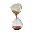 thumbnail image 4 of Tongina 3xGlitter Sand Glass Timer Hourglass Hour Glasses for Home Decor Faimly Office Red 3 Pcs, 4 of 8