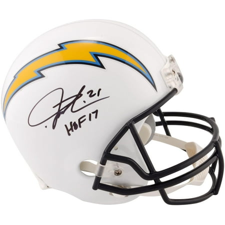 Ladainian Tomlinson Signed Authentic Helmet - LaDainian Tomlinson San Diego Chargers Autographed Riddell Replica Helmet with