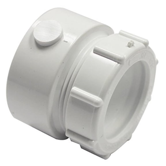 Canplas 192851A PVC DWV Female Trap Adapter, 1-1/2-Inch, White