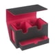 thumbnail image 1 of Estuche para baraja de cartas de cuero sintético, protector para cartas coleccionables Rojo, 1 of 9