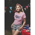 thumbnail image 2 of Independence U.s.a. Country T-Shirt Women -Image by Shutterstock, Female 5X-Large, 2 of 4
