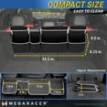 thumbnail image 6 of Mega Racer Backseat Hanging Car Trunk Organizer - Storage for SUV, Truck, Minivan, Hatchback, Wagon - Car Trunk Organizer and Storage (Compact) - 1 Pack, 6 of 6