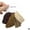 Coffee, variant on High Elastic Extra Wide Headband High Horsetail Hair Rope Hair Loop Headdre