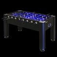 Atomic Azure LED Light Up Foosball Table with Interactive Inrail LED