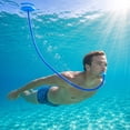 thumbnail image 4 of 2026 Diving Snorkel Breathing Tube, Full Dry Respirator, Long Breathing Tube, Diving Swimming Camping Stream Diving Experience Equipment Swimming Breathing Tube Double tube 4.9ft, 4 of 6