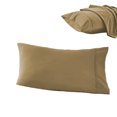 thumbnail image 2 of Zhourta Envelope Pillowcase Solid Color Pouch Brushed Fabric Pillowcase Super Soft Medium Size Breathable Skin Friendly Pillow Cover 20x26Inch, 2 of 6