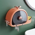 thumbnail image 3 of Mosey Punch-free Toilet Paper Holder Storage Box Large Capacity Simple Installation Wall Mounted Bathroom Paper Storage Organizer, 3 of 7
