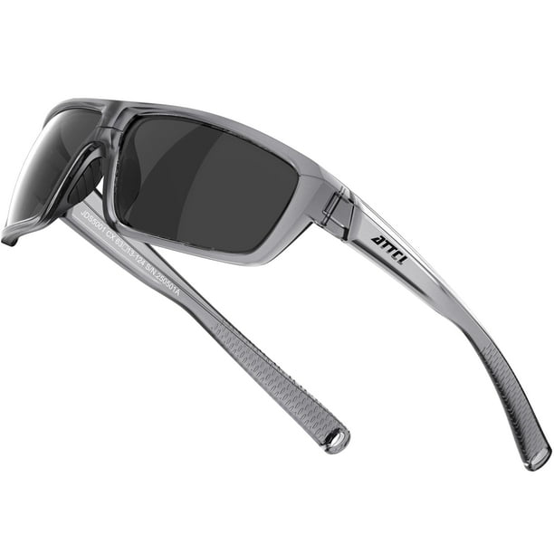 Gafas de sol polarizadas ATTCL 5001 Touqianhui-Gris para hombre