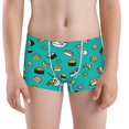 thumbnail image 5 of Yiaed Sushi Print Boys' Boxer Briefs Cotton Casual Stretch Comfort Boys Boxers - Kids Boxer Briefs Underwear for Boys (6-18)-XX-Small, 5 of 5