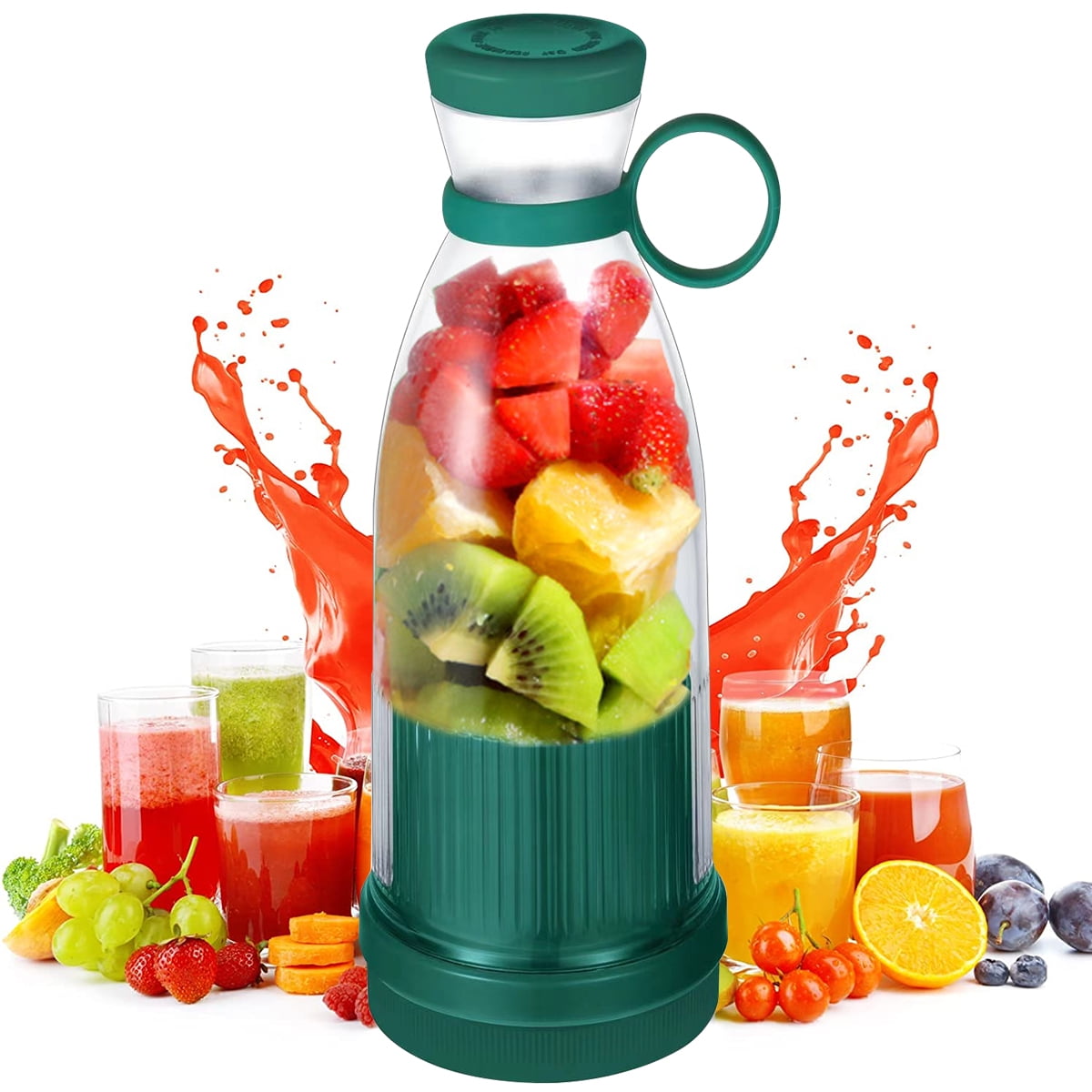 Buy Wholesale China Juicer Outdoor Electric Portable Fruit And Vegetable  Juicer Electric Juicer & White Portable Blender at USD 12