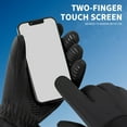 thumbnail image 6 of WKSCLPAI Winter Warm Gloves for Men Women, Touches Screen Gloves, Thickened Insulated for Cold Weather, Waterproof Thermal Glove for Cycling,Ski, Riding,Warm Sports Antislip Gloves(Black C,XL), 6 of 8