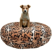 Bessie and Barnie Signature Chepard Luxury Extra Plush Faux Fur Bagel Pet/ Dog Bed