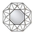 thumbnail image 2 of Southern Enterprises Normandy Decorative Wall Mirror in Black and Gold, 2 of 3