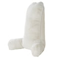 thumbnail image 4 of Home Soft Things DO-IT-YOURSELF Faux Fur Bedrest Pillow Backrest Pillow - Gardenia - 28" x 30" x 17", 4 of 9