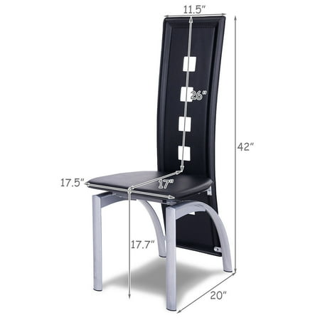 chairs kitchen dining furniture side modern walmart