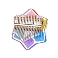 thumbnail image 1 of Graflsoa Crystal Clear 17-Key Kalimba Thumb Piano, Hexagram Design, Portable Acrylic Instrument for Beginners, Miniature Musical Gift with Metal Keys, 1 of 6