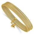 thumbnail image 3 of 14K Yellow Gold Slip On 7 Bangles, 3 of 5