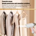 thumbnail image 2 of Portable Iron for Clothes,Portable Clothes Steamer for Travel - Hand Ironing Machine with Foldable Design, Fabric Press for Household Clothes Quilt Sheets Shirts Travel Home, 2 of 8