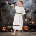 thumbnail image 5 of DuoJiaJ Featival and Party Children's Ancient Greek And Roman Mythology Cosplay Role Playing Performance Toga Robe Performance, 5 of 5