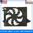 thumbnail image 1 of 1second Cooling Fan Compatible with Kia Sorento 2014-2015 14 15 V6 3.3L Part HY3115142, 1 of 1