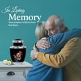 thumbnail image 5 of SABURIAL Frogs Urn - Memorial For Your Loved One - 10 Inch - Large With Velvet Bag - Ashes Urns Human Remains - Large Decorative Urn - Funeral Urns For Adult, 5 of 7