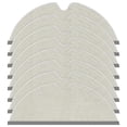 thumbnail image 1 of Paquete de 8 toallitas para aspiradora Q7, almohadillas de trapeador para limpieza de pisos estilo Roborock, repuestos, 1 of 6