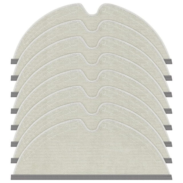 Paquete de 8 toallitas para aspiradora Q7, almohadillas de trapeador para limpieza de pisos estilo Roborock, repuestos