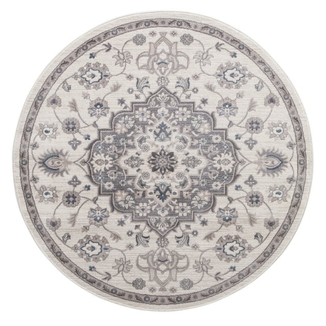 Concord Global Trading Lara Collection Center Medallion Area Rug