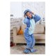 thumbnail image 4 of Pijama de franela de unicornio para niños, ropa de Cosplay para fiesta de Navidad, Kigurumi, Panda, Licorne, Stitch, 4 of 4