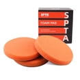 thumbnail image 1 of Almohadillas para pulir SPTA, naranja, corte claro, 6.5 pulgadas, 3 unidades, 1 of 8