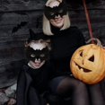 thumbnail image 3 of Piezas Máscara de Ojo de Murciélago Máscara de Disfraces de Halloween Máscara de Cara de Murciélago Negro Accesorios de Disfraces de Halloween para Niños Adultos Tema de Halloween Accesorios de Disfraces de Fiesta de Cosplay brillar Electrónica, 3 of 5