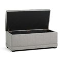 thumbnail image 3 of Simpli Home Banc Westchester en Gris Nuage, 3 of 7