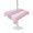 Pink, variant on Outdoor Tablecloth with Umbrella Hole for Patio/Picnic/Party/Camping, Blue Ombre Waterproof Table Cloth Round Cover Washable, Modern Gradient Abstract Art (Dia 60")
