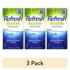 (3 pack) Refresh Relieva Lubricant Eye Drops, Lubricates & Protects Dry Eyes, 0.33 FL OZ