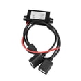 thumbnail image 2 of Convertidor reductor de pasos USB, convertidor reductor de CC-CC de 12 V a 5 V USB Convertidor reductor de potencia USB Claridad notable, 2 of 7
