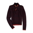 thumbnail image 1 of Suéter de punto de cable Aeropostale para mujer, rojo, XS, 1 of 1