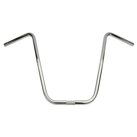 Alta Dyno Style Bicycle 22.2mm Handle Bars, Multiple Sizes and Colors. (Chrome, 16")