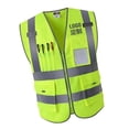 thumbnail image 1 of Chaleco de seguridad Zulema 2x frontal con cremallera alta visibilidad 4 bolsillos, 1 of 8