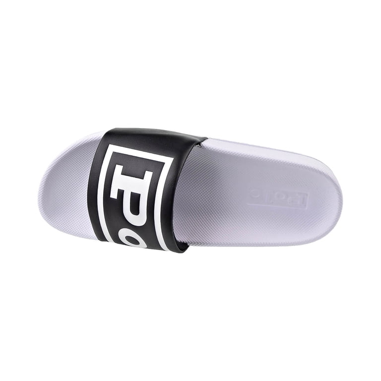Polo Ralph Lauren Cayson Men\'s Slides Black-White Polo Ralph Lauren Cayson Logo Men main image 4