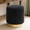 Dark Grey, variant on Leovanni 15 in Round Ottoman with Gold Trim and Stainless Steel Base, Vanity Stool Chair, Small Foot Stool for Bedroom, Living Room, Entryway