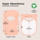 thumbnail image 3 of Baberos KeaBabies Hallo Baby Drool, paquete de 8 unidades, unisex, 3 of 9