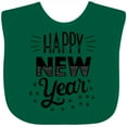 thumbnail image 3 of Inktastic Happy New Year in Hand Lettering Boys or Girls Baby Bib, 3 of 4