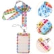 thumbnail image 3 of Protector de tarjetas antiarañazos para tarjetas escolares, cubierta para tarjetas de transporte, para estudiantes, 3 of 5