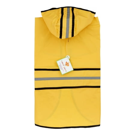 UPC: 0660204010566 | Ethical Pet Rainy Days Slicker Dog Raincoat  Large  Yellow