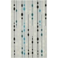 thumbnail image 3 of Unique Loom Outdoor Modern Collection Area Rug - Seattle (4' 1" x 6' 1" Rectangle Gray/Black), 3 of 7