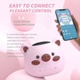 thumbnail image 3 of Mini Altavoz Bluetooth de Bolsillo con Diseño de Cerdo de , Barra de Sonido Inalámbrica, IP65, Resistente Al Agua, Estéreo, Caja de Música., 3 of 7