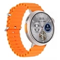 thumbnail image 4 of Reloj Inteligente Smartwatch Fralugio Amoled 1.6 Pulgadas Nfc Naranja, 4 of 5